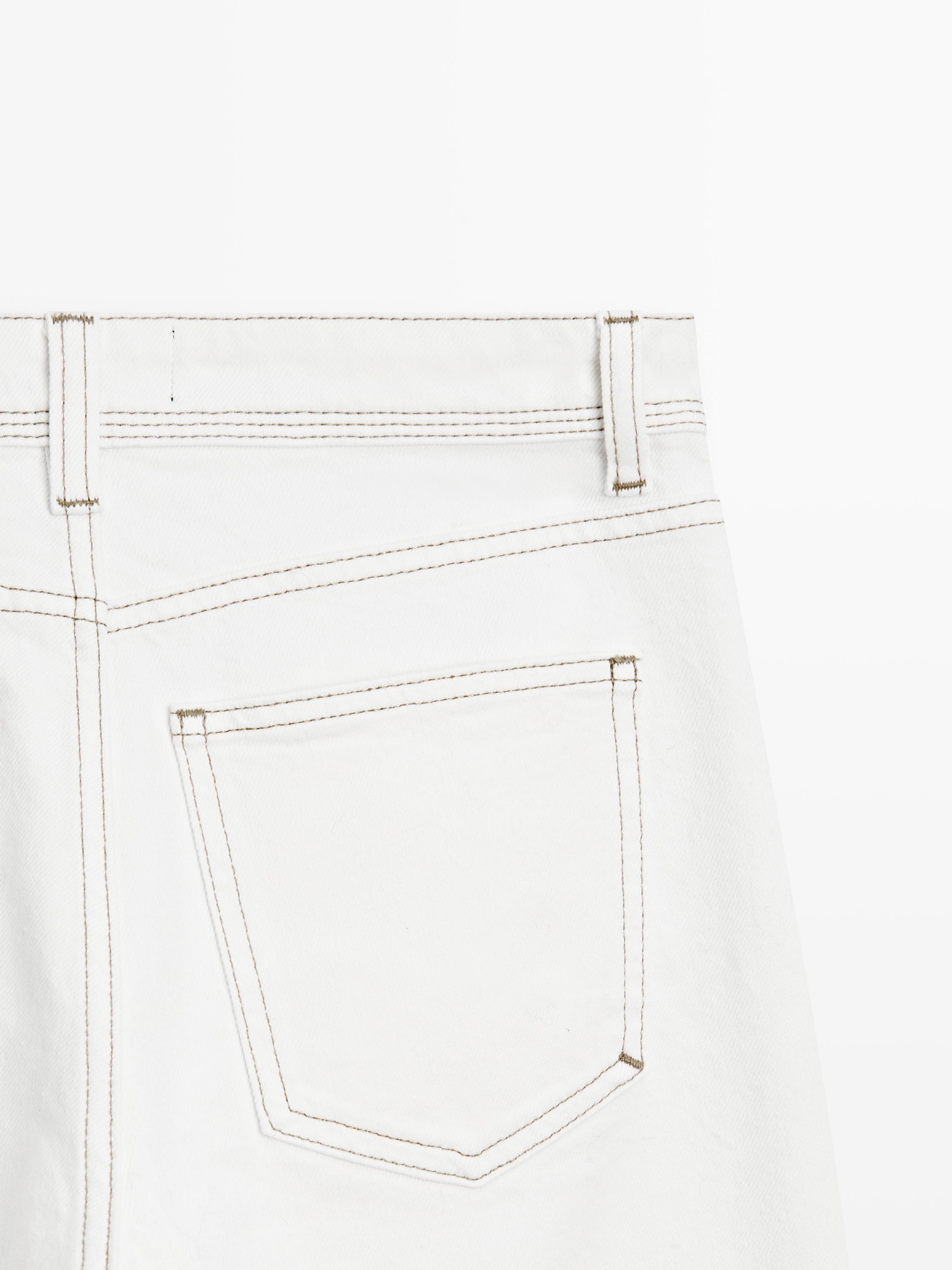 Jean straight ourlet